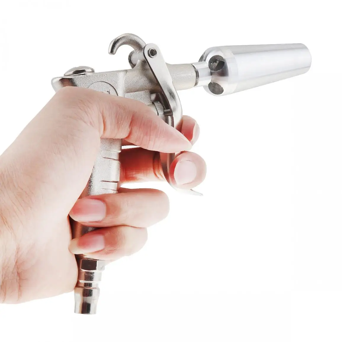 6 Inch Aluminum Alloy High Pressure Pneumatic Cleaning Gun with Four-hole Nozzle and Press Type Switch for Car Home | Инструменты