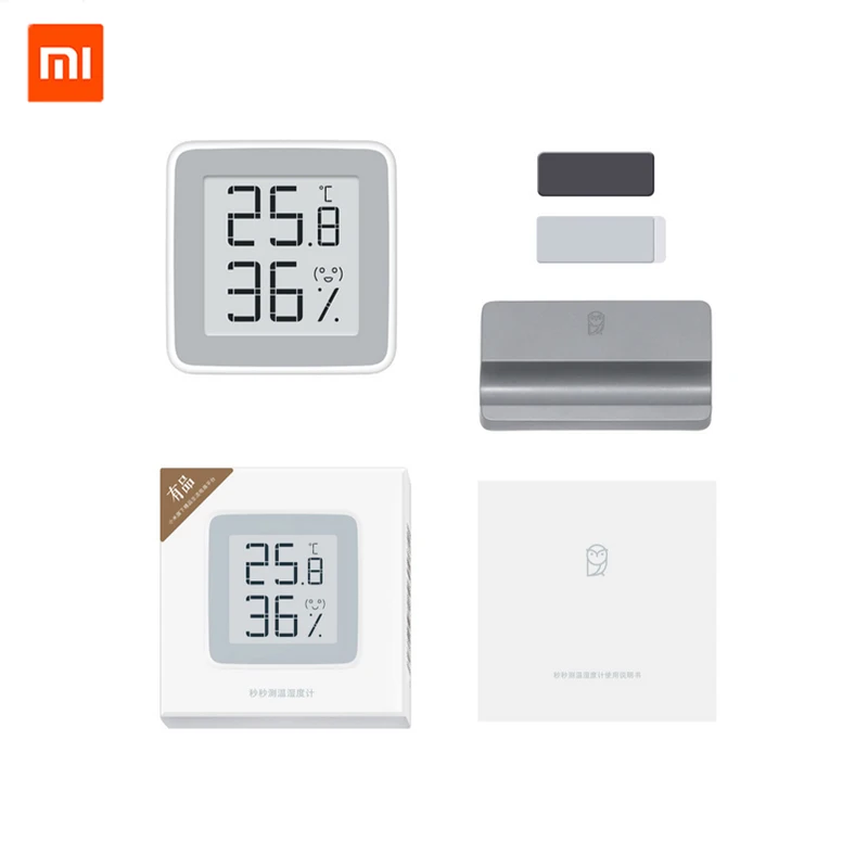 Оригинальный Xiaomi Miaomiaoce датчик температуры и влажности с ЖК-экраном цифровой