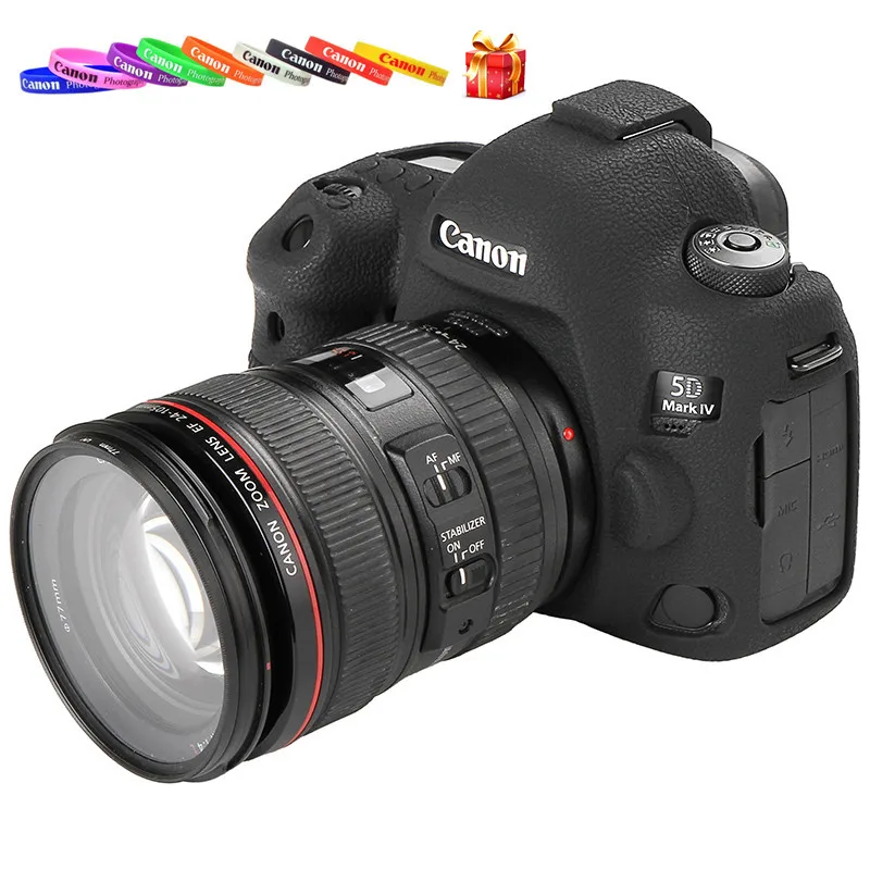 Фото Мягкий силиконовый чехол для камеры Canon 5D MARK IV 5D4 5DIV|Сумки - купить