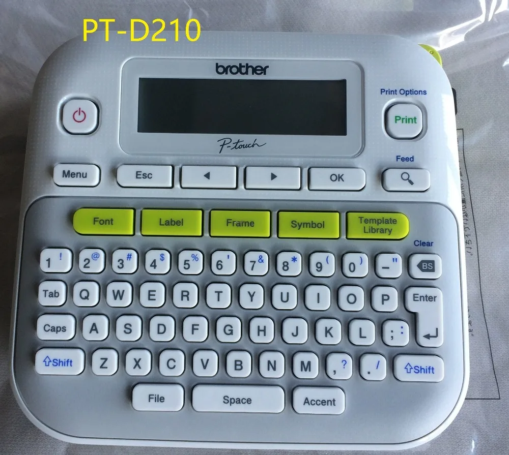 PT-D210 принтер для этикеток PT D210 английский маркировочный аппарат | Компьютеры и