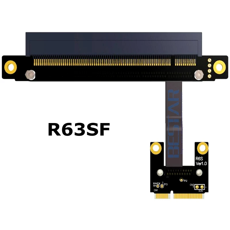 Riser mPCIe Mini PCIe половинный WAN WiFi Для 16x PCI E x16 адаптер карты правый левый локоть 128G/bps