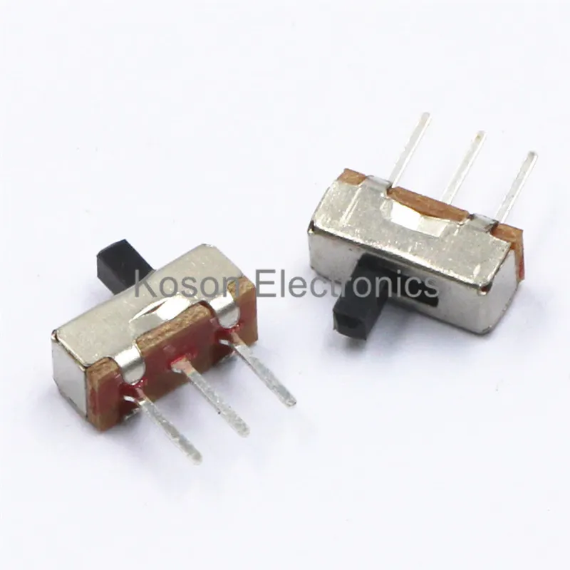 20 шт. прерыватель ВКЛ ВЫКЛ мини 1 способ 2 полоса слайд переключатель Монтаж