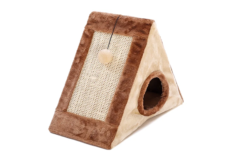 Hoopet кошка кровать Крытый питомники дом для кошек котенок игрушка палатка скретч доска Забавный игровой дом Уютная пещера