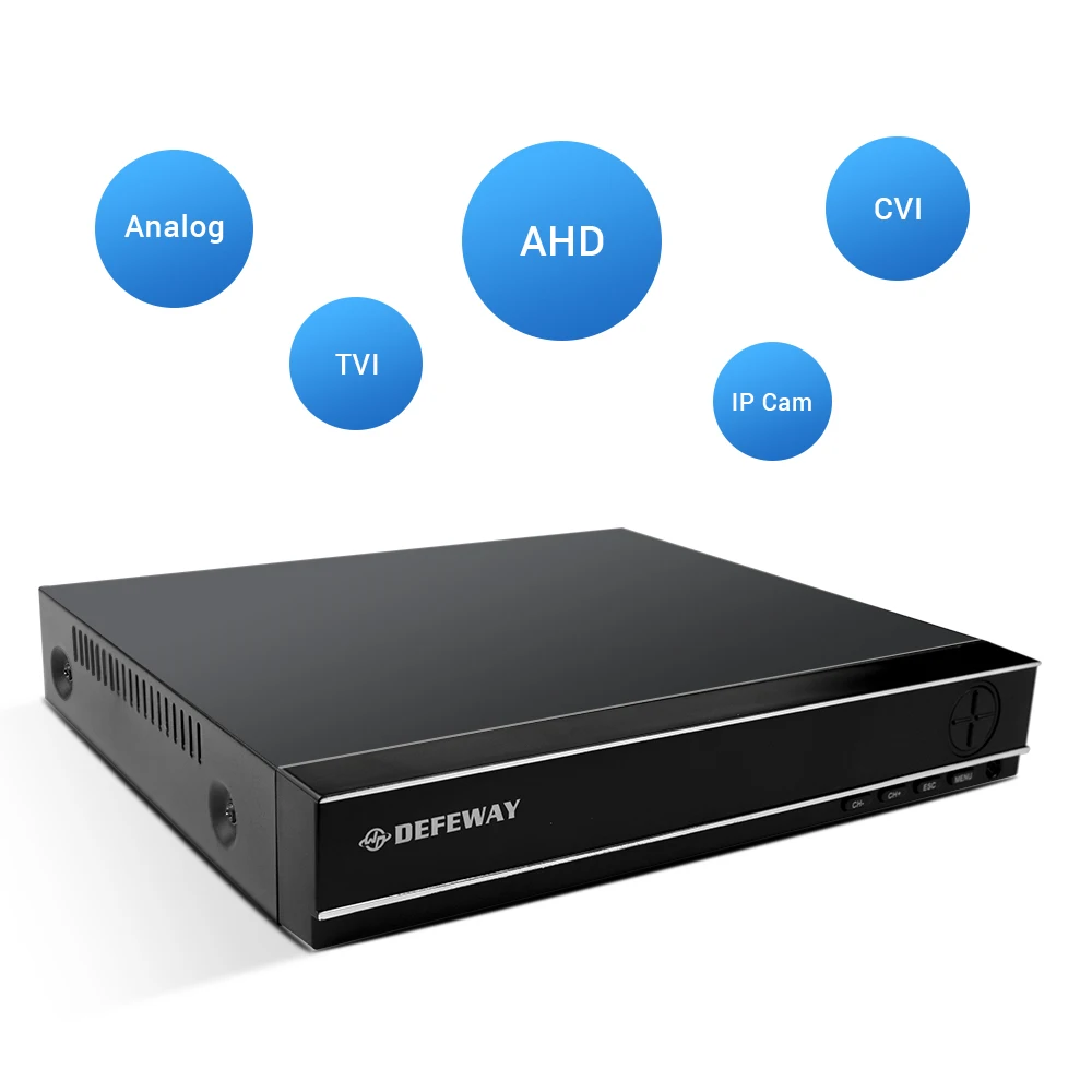 Defeway видеонаблюдение 1080P HD 8 CH CCTV система 2000TVL наружная камера безопасности с защитой от атмосферных воздействий s 4 шт CCTV камера для дома