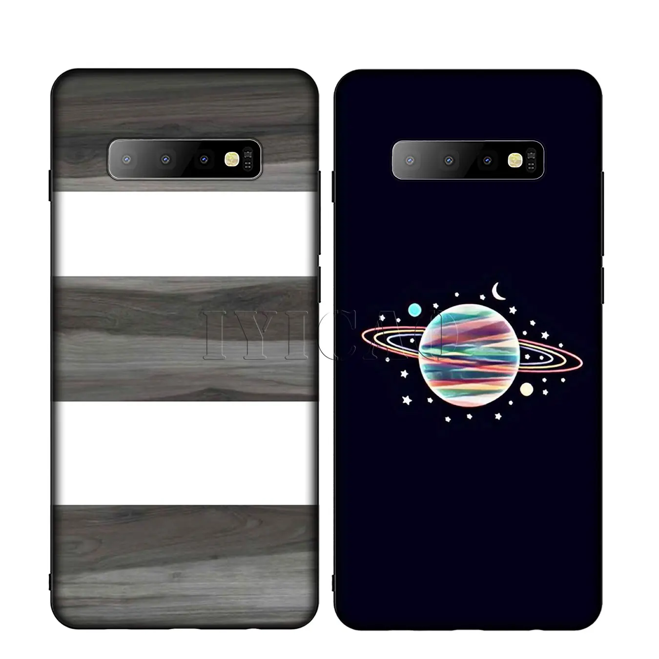IYICAO Simple fashion animal Silicone Soft Phone Case for Samsung Galaxy S10 S9 S8 Plus S6 S7 Edge S10e E Cover |
