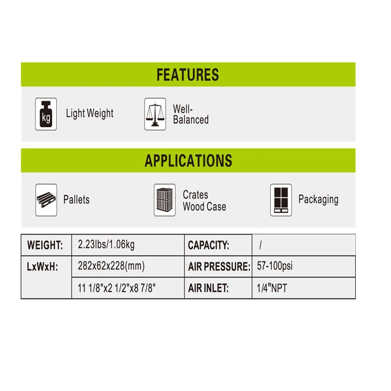 Meite NP55 высококачественный инструмент для маникюра воздушный пневматический