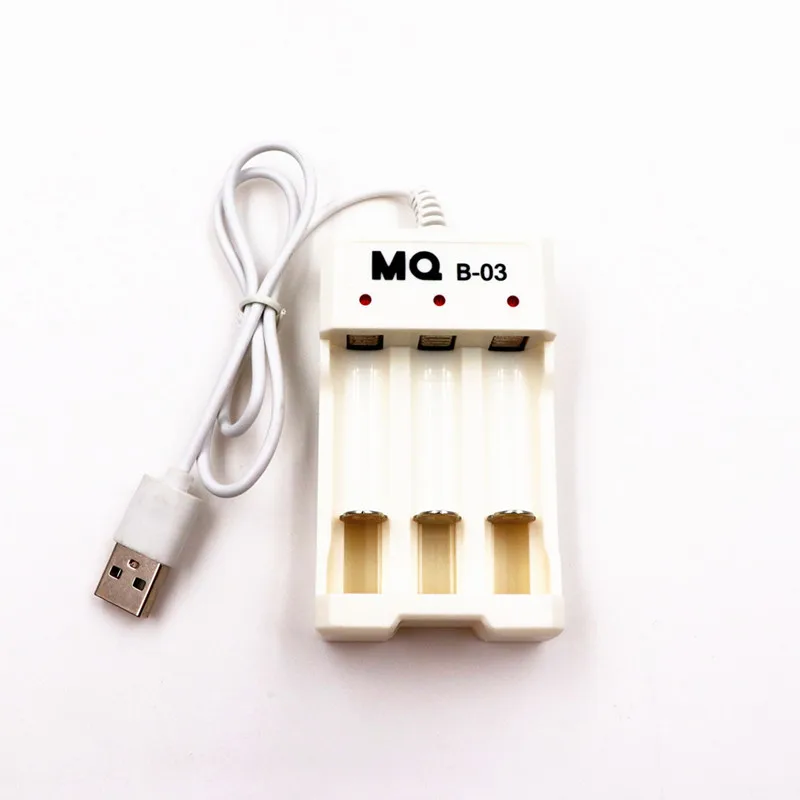 PINTTENEN AAA Перезаряжаемые Батарея NiMH 1 2 В синий 1800 мАч + USB универсальный Смарт 3 слот