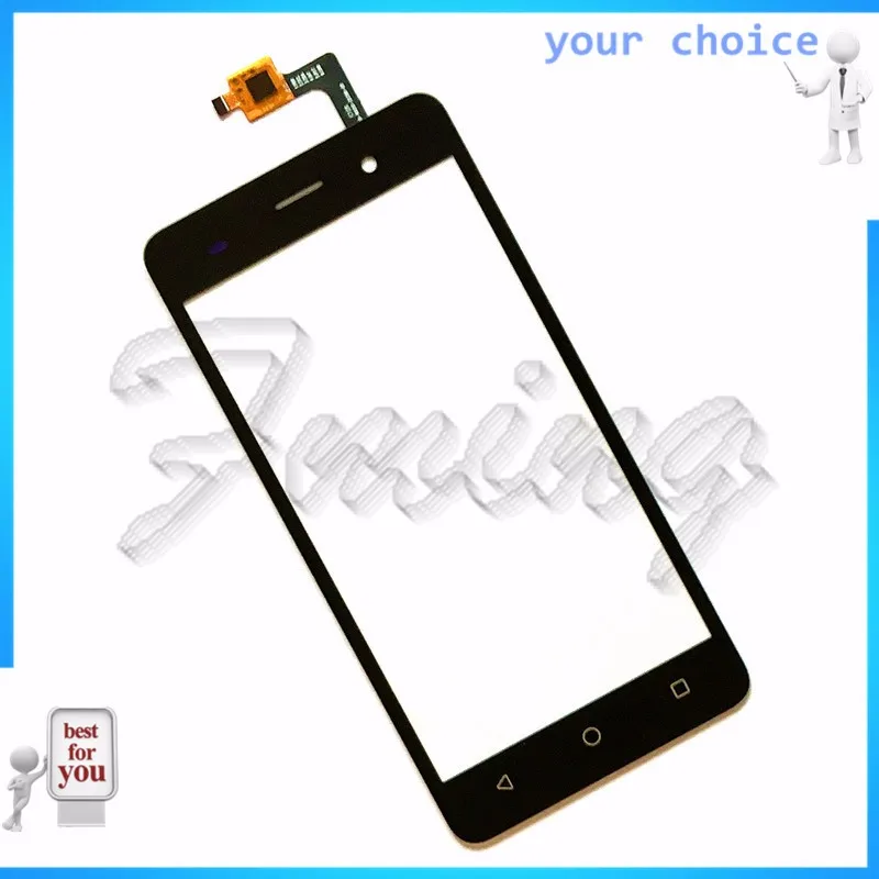 RUBINZHI Phone Touch Screen For BQS-5020 BQS 5020 Digitizer Front panel Glass Sensor Replacement+ tape | Мобильные телефоны и