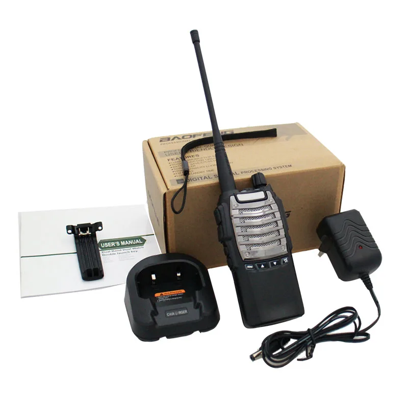 10-шт Baofeng UV-8D UHF 400-480 МГц двойной PTT радио 8 Вт 2800 каналов 1750 мАч DTMF VOX Гц тон FM рация