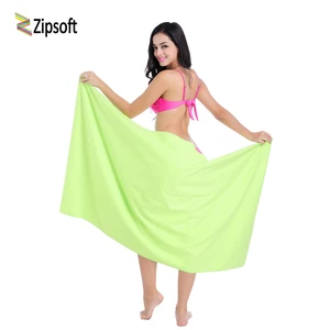 Пляжное полотенце для плавания на молнии, 3 шт.упак., быстросохнущее банное полотенце из микрофибры, Размеры sMLXL, для взрослых