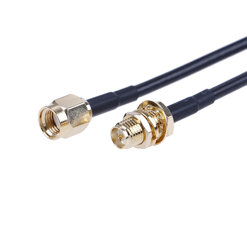 1,5/9 м Стандартный RP-SMA Мужской и Женский MF Jack Wifi антенна свинцовый Удлинительный кабель жила провод позолоченный высококачественный Pro поставки