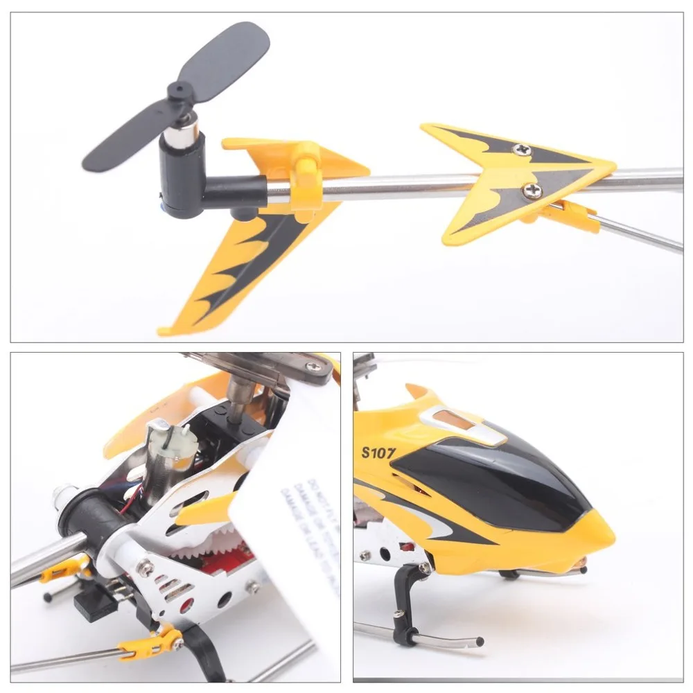 Оригинальный Syma S107G гироскоп Металл инфракрасное радио 3CH мини вертолет RC пульт