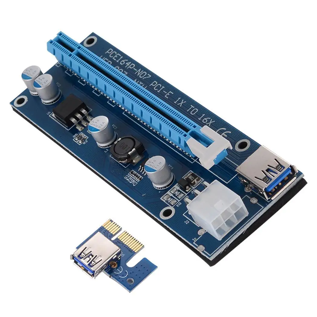 Новая переходная карта pci e USB 3 0 удлинитель кабель Шнур питания графика Майнинг PCIE
