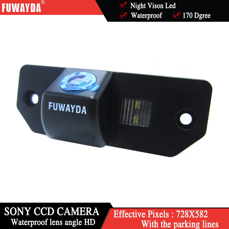 Автомобильная камера заднего вида FUWAYDA для SONY CCD цветная с ночным видением FORD FOCUS