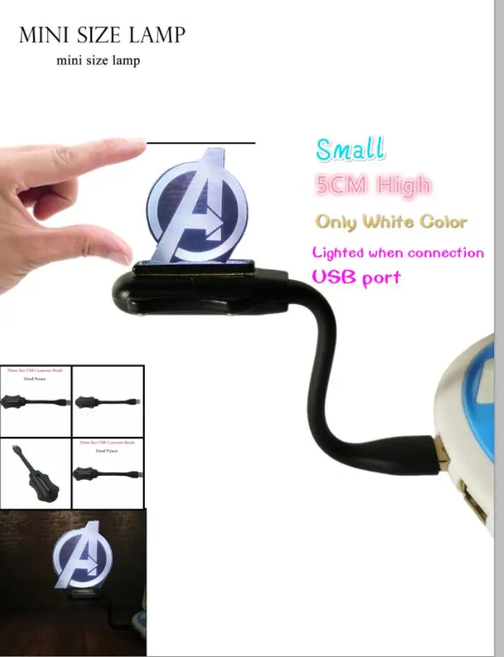 Творческий Мстители 4 знак Модель LOGO супер героя Marvel легенды 3D RGB светодиодный ночной Светильник детские игрушки Рождественский подарок стол Украшения в спальню
