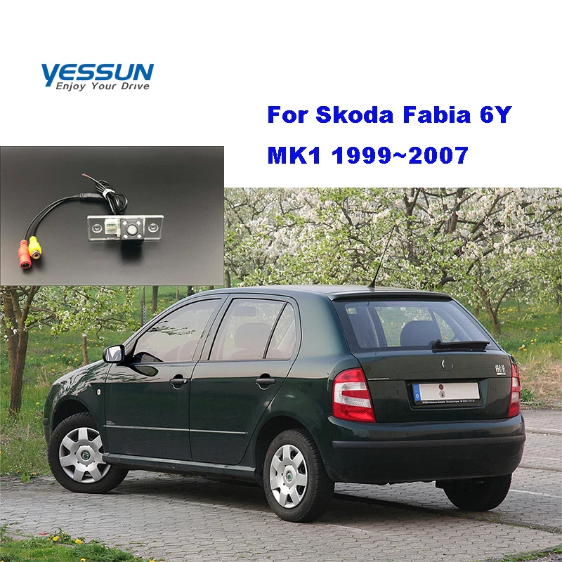 Лицензионные камеры заднего вида Yessun для Skoda Fabia 6Y mk11998 ~ 2007 камера вида/ночного
