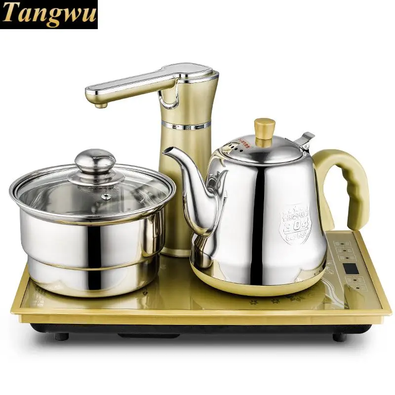 

304 stainless steel water kettles with automatic upper kettle