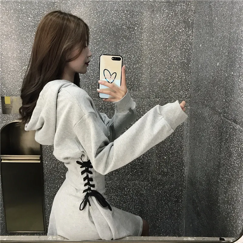 Ulzzang спортивный костюм модная брендовая дизайнерская женская одежда осенне