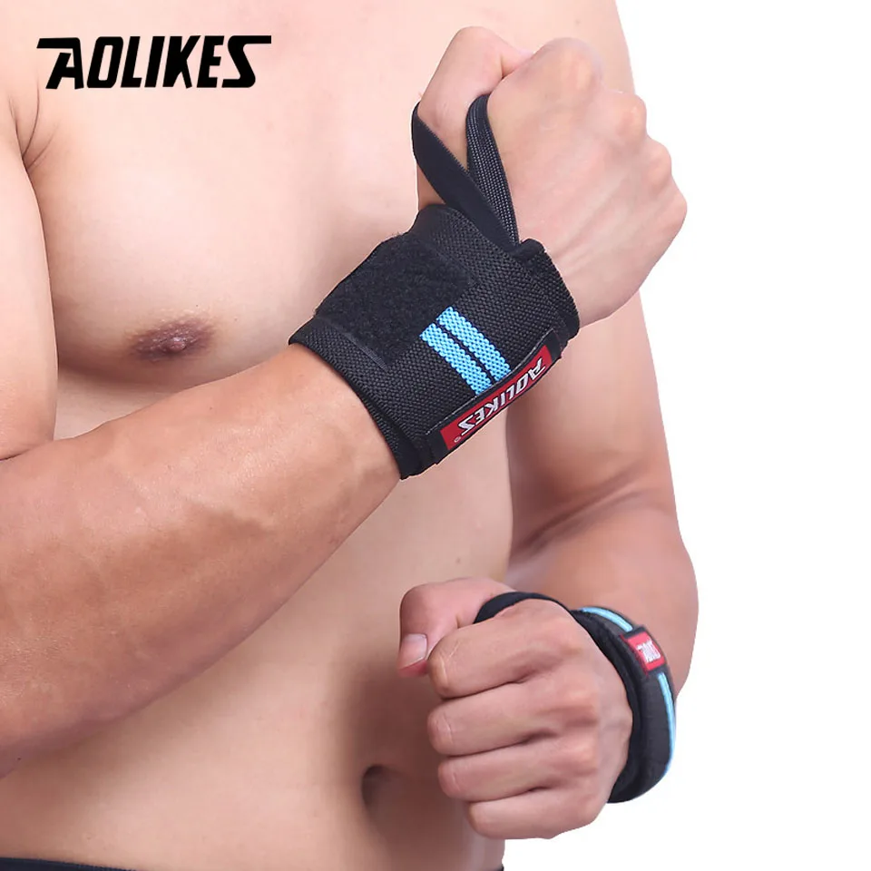 AOLIKES 1 шт. браслет для занятий тяжелой атлетикой спортивный настраиваемый