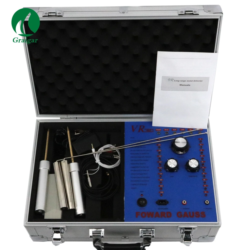

FOWARD GAUSS VR9000 Long Range Gold Silver Copper Diamond Metal Detector