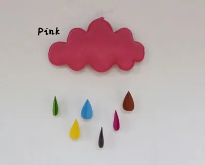 Реквизит для фотосъемки новорожденных с облаками и каплями аксессуары девочек