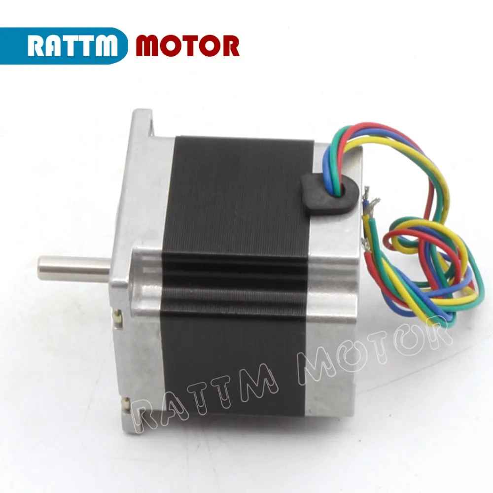 Шаговый двигатель Nema23 56 мм с кабелем двигателя 165Oz in/110Ncm/ 2.5A CNC 3 оси