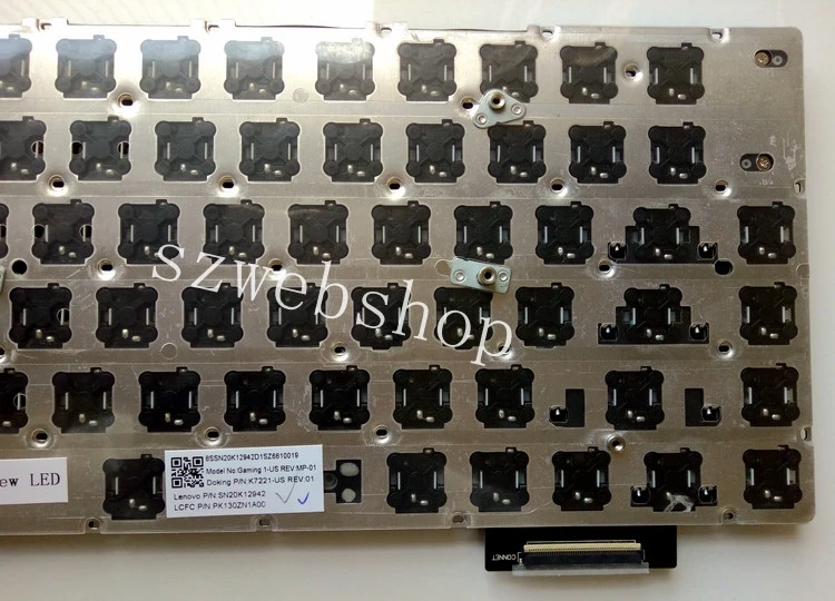 Игровая клавиатура с подсветкой 17 3 дюйма без рамки|laptop keyboard|keyboard for laptopbacklit keyboard