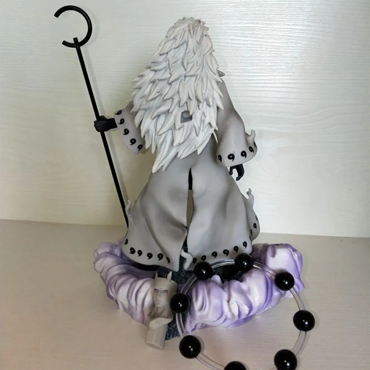 Комиксы Аниме Наруто Uchiha Madara ootuki Hagoromo Rikudo Sennin Uzumaki Naruto State Figure Model Toys 28 см|Игровые