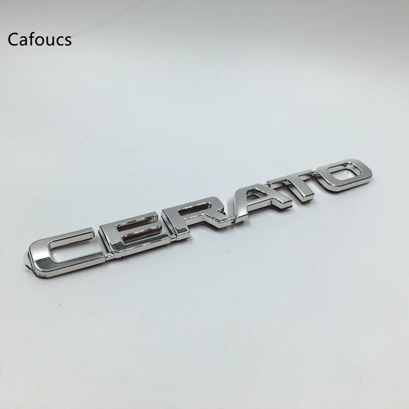 Логотип багажника Cafoucs для Kia SPECTRA CERATO с надписью на хвосте|Наклейки автомобиль| |