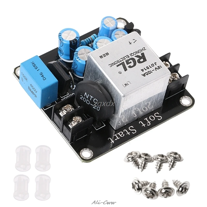 

100A 4000W High-Power Soft Start Circuit Power Board for Class A Amplifier Amp Dropship