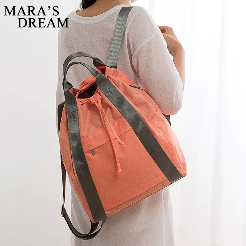 

Mara's Dream Women travel bag portable travel large capacity waterproof canvas Women bag casual simple luggage bag