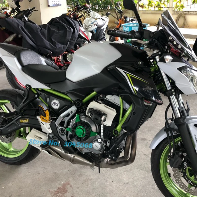 Для Kawasaki Z650 Ninja 650 аксессуары для мотоциклов CNC алюминиевый Двигатель статора Защитная крышка левый и правый набор украшения