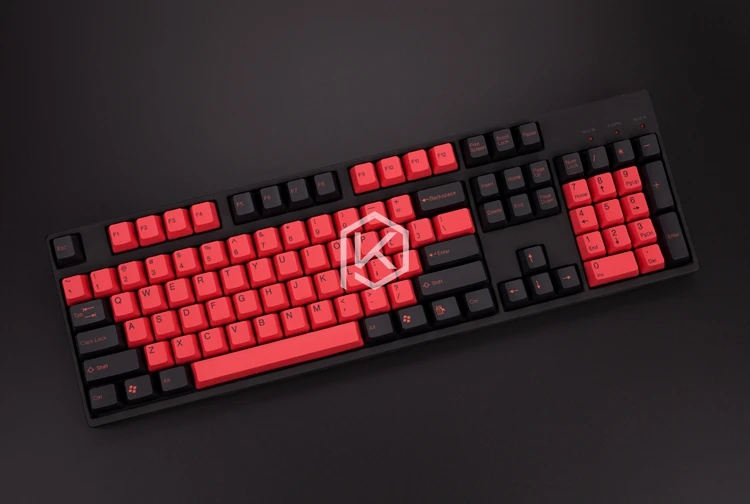 taihao pbt double shot keycaps for diy gaming mechanical keyboard color of miami diablo black orange cyan rainbow light grey free global shipping