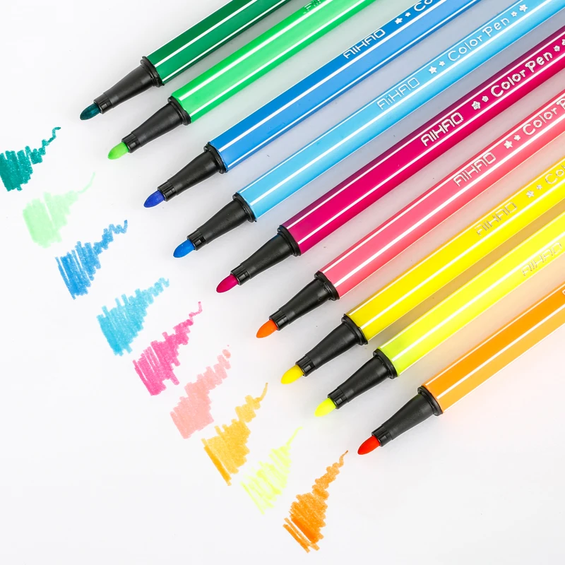 

12/18/24 Colors Watercolor Pen Highlighter Art Marker Pen Water Washing Graffiti Liners Drawing Pen Gifts