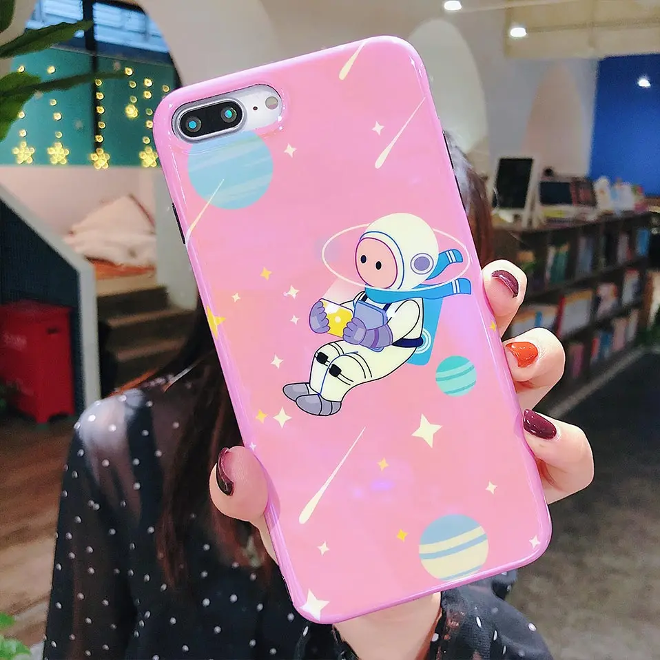 Чехол для iPhone 7 8 6 ТПУ принципиально Blu-Ray мультфильм чехол телефона 6S Plus X XS XR MAX