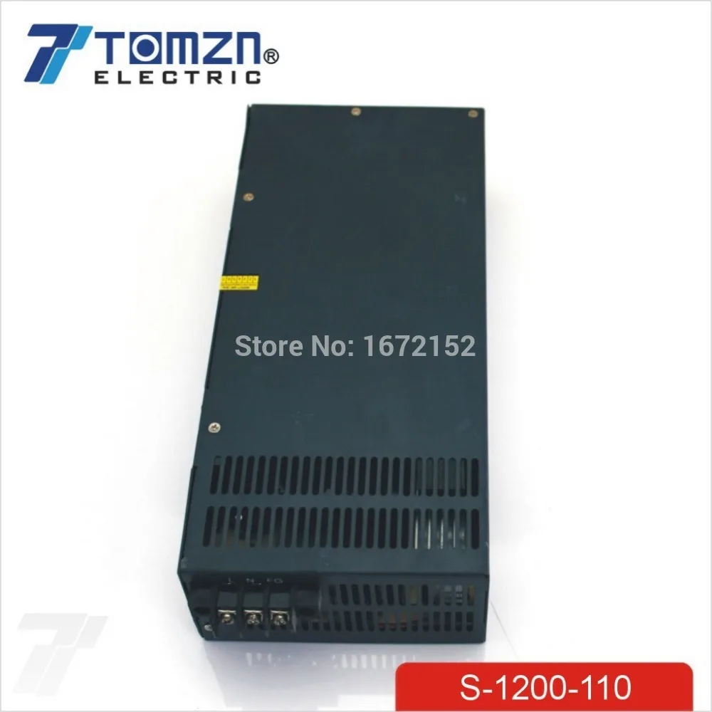 1200W 110V 11A Регулируемый или 220V вход одиночный выход импульсный источник питания