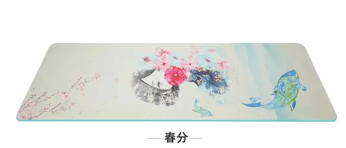5.5mm Ultra Thin Natural TPE Slip-resistant Yoga Mats Yoga Blanket Folding Fitness Mat High Temperature Suede Travel Printing