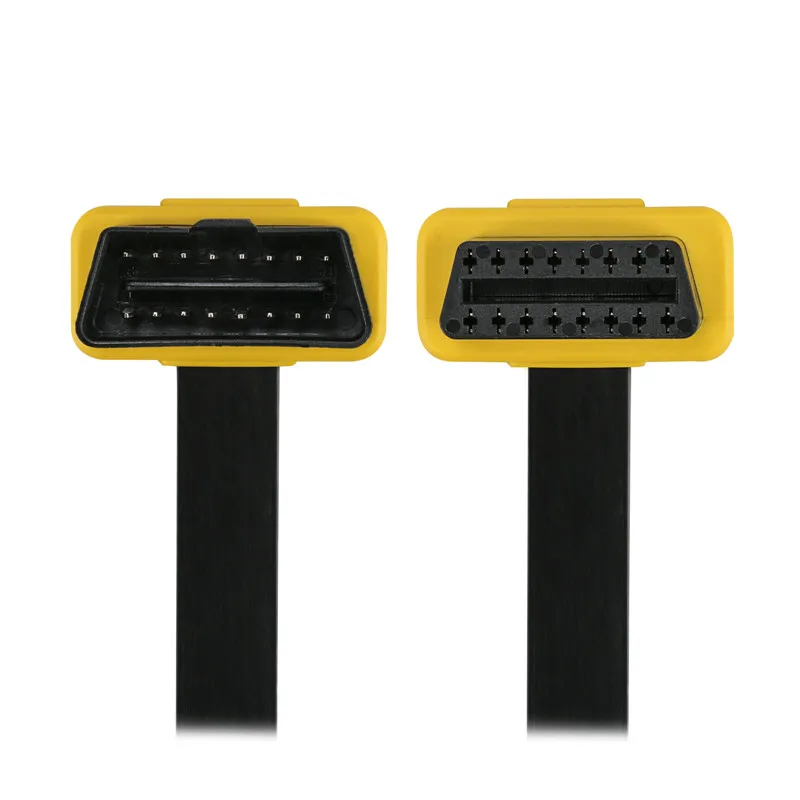 Автомобильный Удлинительный кабель AUTOOL OBD2 с переключателем Авто OBD 2 ELM327 адаптер