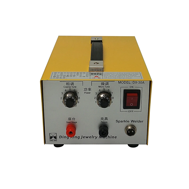 Ручной лазерный аппарат для точечной сварки DX-30A обработка золотых и серебряных