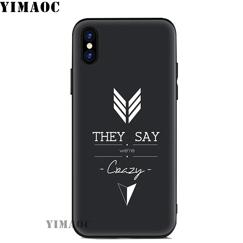 YIMAOC нарисованные драконы Rock Мягкий силиконовый чехол для iPhone 11 Pro Xr Xs Max X или 10 8 7 6