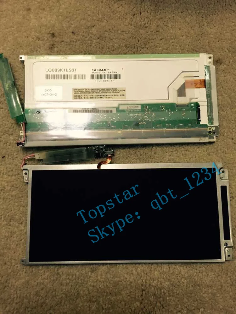 Оригинальный ЖК-дисплей LQ089K1LS01 LQ08B1LS11 для SONY PCG-C1MR BP панель экрана гарантия один