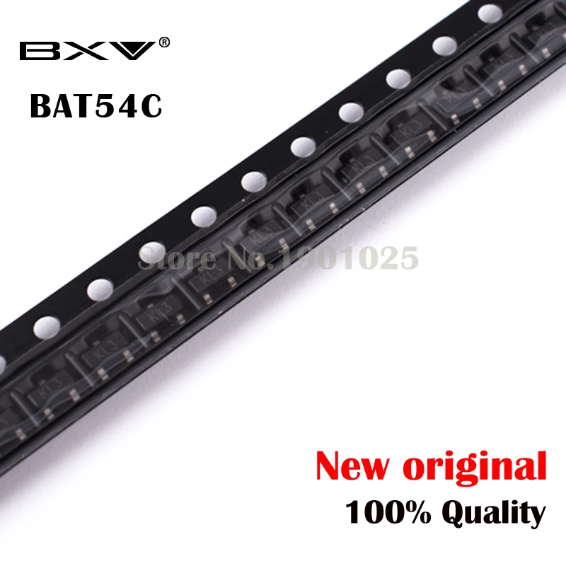 100 шт. BAT54C SOT-23 BAT54 SOT SMD KL3 новые и оригинальные бесплатная доставка | Электронные