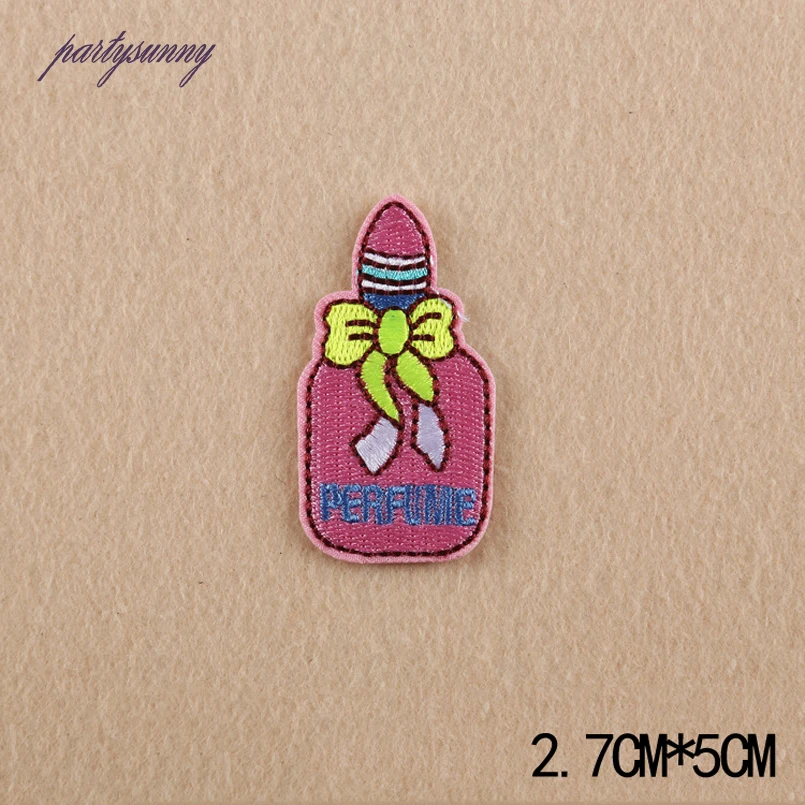 PF Women's Embroidery Patches Lips Flower High Heel Bag Iron On Patch Clothing Applique Accessories Garment Hat Stickers TB117 | Дом и сад