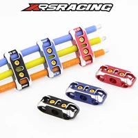 xrsracing cnc hardened esc motor battery 12awg 10awg bluered connector silicone wire finishing for 18 110 rc car
