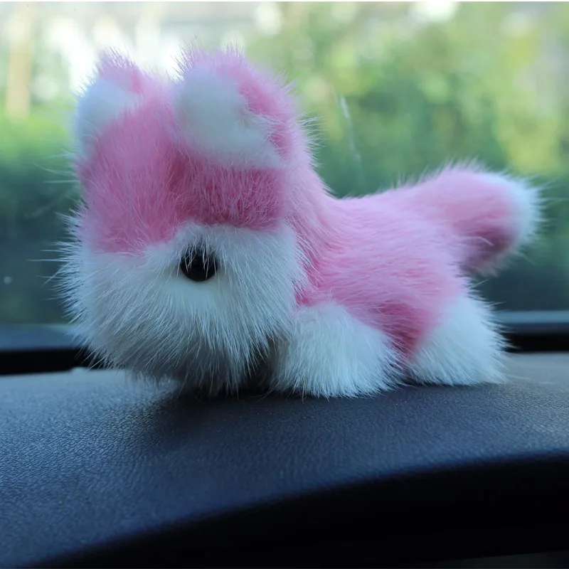 Сумка из норки Висячие супер милые аксессуары для щенков Автомобильный ключ