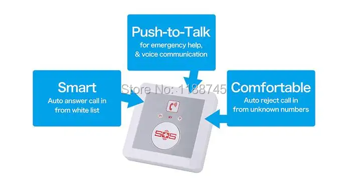 

gsm cell phone emergency senior care auto dialer with Gsm alarm dialer K1
