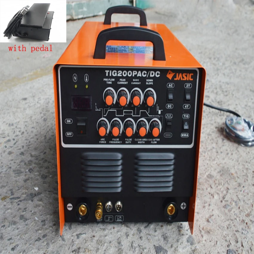 JASIC WSE 200P TIG200P AC/DC TIG/MMA квадратная волна импульсный инвертор сварщик 220 240 В с