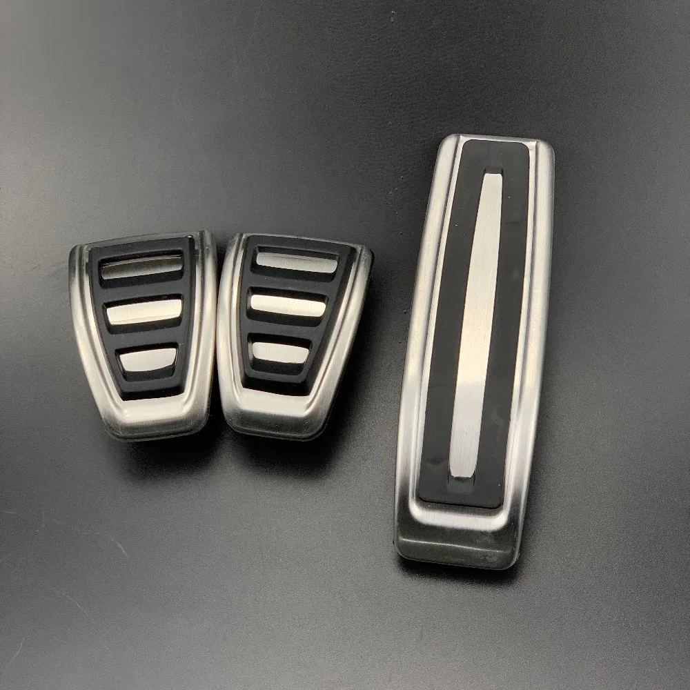 Педали топливного тормоза газа из нержавеющей стали для Audi Q7 Porsche Cayenne Volkswagen Touareg