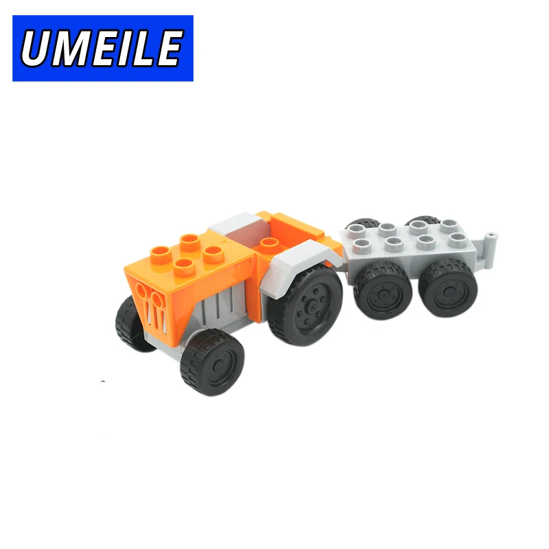 Бренд UMEILE оригинальный классический городской трактор модель вагона блок