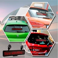 led car advertising display led scrolling display board programmable rechargable support any languages for commercial lighting